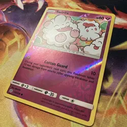 Swirlix 153/236 Reverse Holo: Cosmic Eclipse Pokemon TCG Near Mint - Image 2