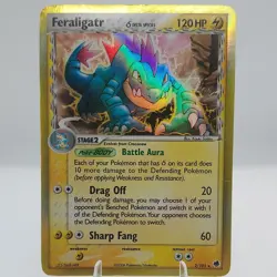 Feraligatr (Delta Species) 2/101 Holo Rare 2006 EX Dragon Frontiers Pokemon TCG - Image 1