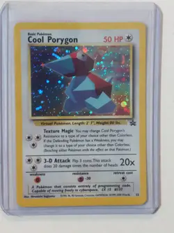 Pokemon Cool Porygon #15 Holo Black Star Promo Vintage WOTC NM R15 - Image 1
