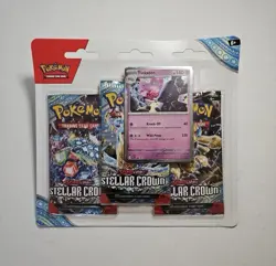 Pokemon TCG: Scarlet & Violet Stellar Crown TINKATON Promo With 3 Booster Packs - Image 1
