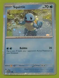 Squirtle - 048 (Cosmos Holo) 048 Sv: Scarlet & Violet Promo Cards Holo - Image 1