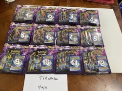 Walgreens Pokemon TCG Lightning Set Box. 4 Packs/1 Bonus Card SET 10 Left - Image 1