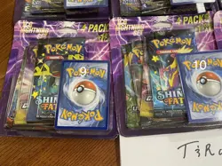 Walgreens Pokemon TCG Lightning Set Box. 4 Packs/1 Bonus Card SET 10 Left - Image 4