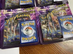 Walgreens Pokemon TCG Lightning Set Box. 4 Packs/1 Bonus Card SET 10 Left - Image 5