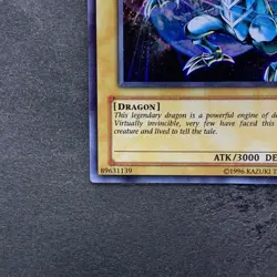 NM Blue-Eyes White Dragon JMP-001 Ultra Rare YuGiOh 880 - Image 4