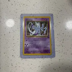 Pokemon Mewtwo Card - Holo Rare TCG - 60 HP 12 Promo ( Heavily played) - Image 1