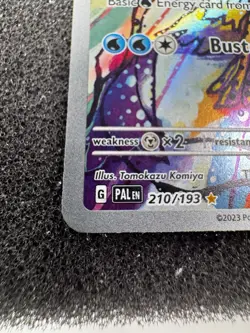 Pokemon TCG Paldea Evolved Baxcalibur #210/193 Illustration Rare Card NM - Image 3