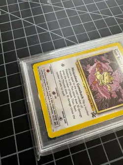 Pokemon TCG 2000 Team Rocket's Meowth 18/53 Black Star Promo PSA 10 - Image 5
