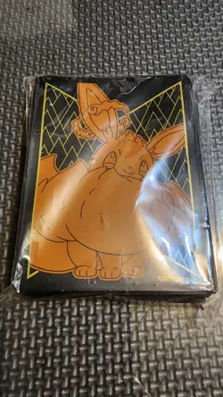 Pokemon Paldea Adventure Chest Deck Box Lot, Eevee VMAX Sleeves, 1 Jap. V, Bulk - Image 4