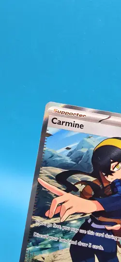 Carmine Pokemon SV Twilight Masquerade 204/167 Ultra Rare Full Art Holo NM/B3 - Image 2
