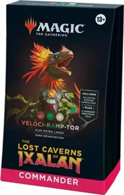 Magic The Lost Caverns of Ixalan Commander Deck "Veloci-Ramp-Tor" MTG 195166230245 - Image 1