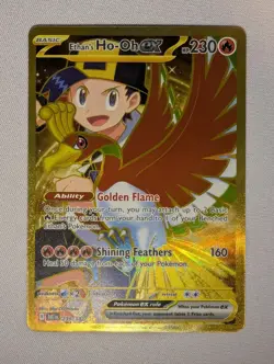 Ethan's Ho-Oh ex 239/182 Hyper Rare Destined Rivals Pokemon Near Mint - Image 1