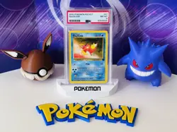 PSA Graded 8 unlimited Magikarp 47/82 Team Rocket 2000 Pokemon TCG UK seller - Image 1