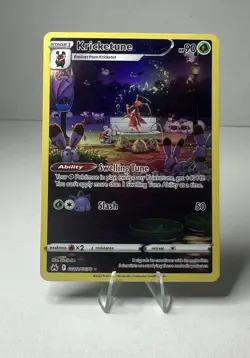 Pokemon TCG Kricketune GG02/GG70 Crown Zenith Galarian Gallery - Image 1