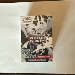 Pokemon Scarlet & Violet: White Flare Booster Bundle (6 Packs) - New & Sealed - Image 1