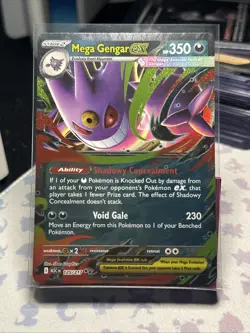 Mega Gengar EX 125/217 Ascended Heroes Pokemon TCG Near Mint - Image 1