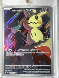 ‼Team Rocket’s Mimikyu 238/217 Ascended Heroes Pokemon TCG Full Art English - Image 1