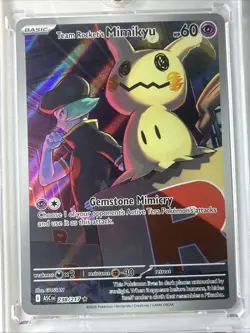 ‼Team Rocket’s Mimikyu 238/217 Ascended Heroes Pokemon TCG Full Art English - Image 4