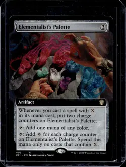 MTG Magic the Gathering Elementalist's Palette (76/465) Commander 2021 NM - Image 1