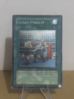 Yugioh Guard Penalty EOJ-EN045 Ultimate Rare 1st Edition LP - Image 1