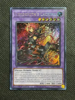 YuGiOh! - Fiendsmith's Lacrima RA05-EN038 Secret Rare 1st Edition Near Mint - Image 1