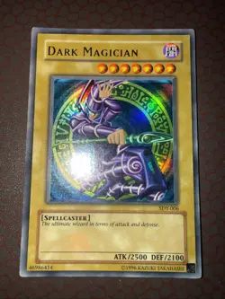 Yu-Gi-Oh! Dark Magician (Misprint Foil Shift) -SDY- Ultra - Unlimited DAMAGED! - Image 2