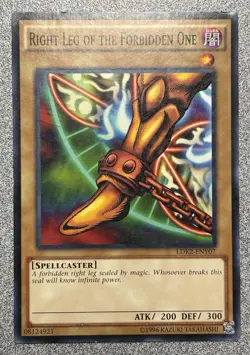 Right Leg of the Forbidden One LDK2-ENY07 Legendary Decks II Common Unlimited MP - Image 1