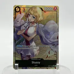 One Piece Stussy OP07-085 SR Parallel Foil - 500 Years in the Future NM ENGLISH - Image 1