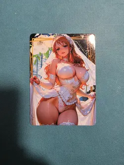 Beautiful Waifu Card -Nami -Goddess ACG Custom DIY Fan Art Card - Image 1