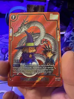 Bandai Dragon Ball Super Card Game Fortuneteller Baba SB01-049 Foil UC - Image 1