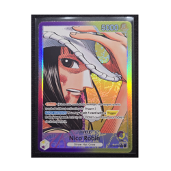 One Piece Nico Robin OP09-062 Leader Foil Card 5000 Power Straw Hat Crew - Image 1
