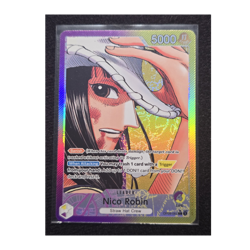 One Piece Nico Robin OP09-062 Leader Foil Banish Card 5000 Power - Image 1