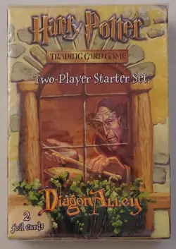 Vintage Harry Potter TCG Card Game Diagon Alley Two-Player Starter Set Sealed - Image 1