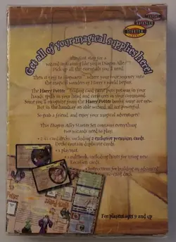 Vintage Harry Potter TCG Card Game Diagon Alley Two-Player Starter Set Sealed - Image 2
