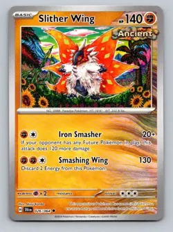 2024 Pokemon Card SV: Shrouded Fable Slither Wing 26/64 - Image 1