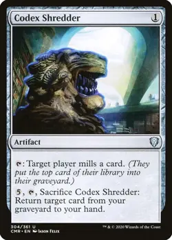 NM - Codex Shredder [CMR - 304] Commander Legends - Image 1