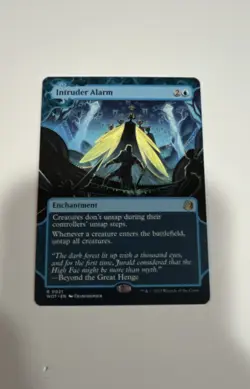 Intruder Alarm Extended Art MTG Wilds of Eldraine: Enchanting Tales Regular - Image 1