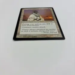 Peacekeeper LP Weatherlight MTG English Regular 22 Creatures Cannot Attack! - Image 2
