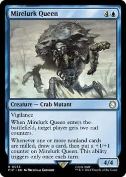 ~ Mirelurk Queen ~ NM Foil ~ UB: Fallout ~ MTG ~ - Image 1