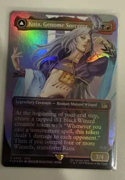 Kuja, Genome Sorcerer (Borderless) Final Fantasy Foil - Image 1