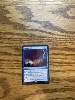 Cyclonic Rift Commander Masters Rare Blue Instant MTG CMM 084 Near Mint - Image 1
