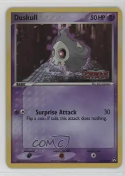 Duskull Reverse Foil Pokemon EX Power Keepers #50 2007 - Image 1
