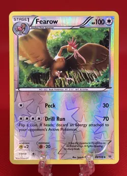 Pokemon TCG Fearow 66/108 XY Roaring Skies Reverse Holo English X&Y 2015 NM - Image 1