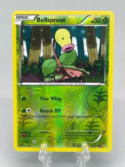 Pokemon TCG Bellsprout 1/111 Reverse Holo XY Furious Fists X&Y English 2015 NM - Image 1