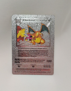 Pokemon Charizard Metal Holo Rare 11/108 Evolutions English TCG Card - Image 1