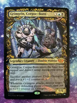 Grimgrin, Corpse-Born (Halo Foil) - MTG:March of the Machine Multiverse Legends - Image 1