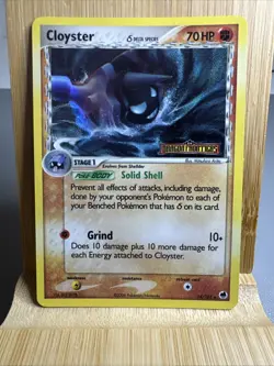 Cloyster 14/101 Rare Dragon Frontiers Pokemon TCG Reverse Holo NM Stamped ✨ - Image 1