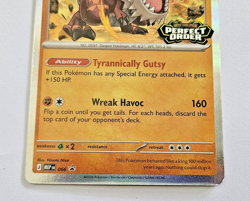 Pokemon Tyrantrum 066 Promo Perfect Order Stamped - Image 3