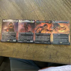 Near Mint x 1 The One Ring - Foil - Borderless Promo Magic Promos Set - FOIL - Image 1