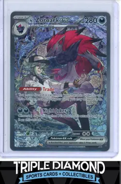 2026 Pokemon Ascended Heroes #286 N's Zoroark ex Special Illustr Rare BN392 - Image 1